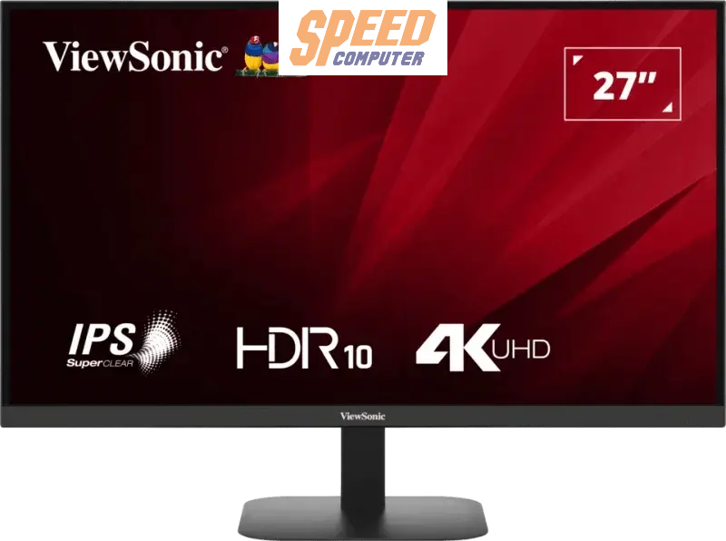 จอมอนิเตอร์ Viewsonic VA2708 4K MHD 27.0" VA 60Hz - SpeedCom