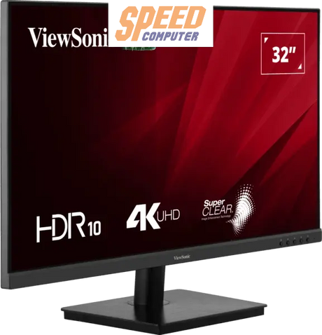 จอมอนิเตอร์ Viewsonic VA3208 - 4K - MHD 32" VA 60Hz - SpeedCom