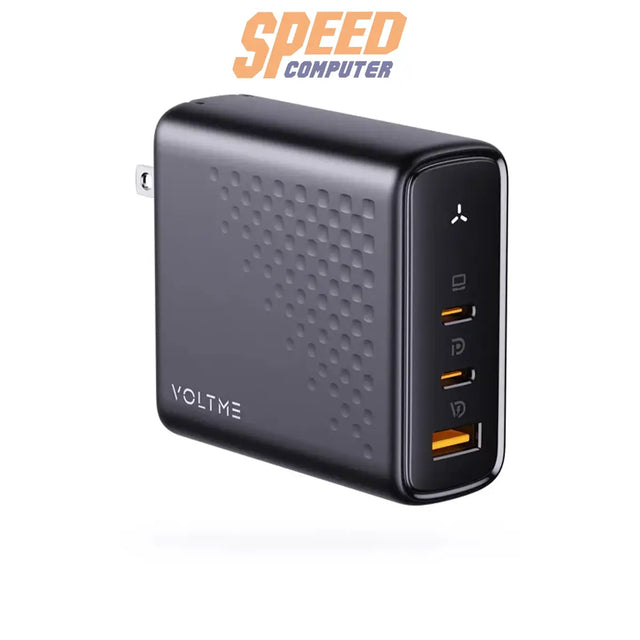 หัวชาร์จ Voltme Adapter REVO 140 Triple Port 2xUSB-C,1xUSB-A PORT PD 140W V2027V1TH - SpeedCom