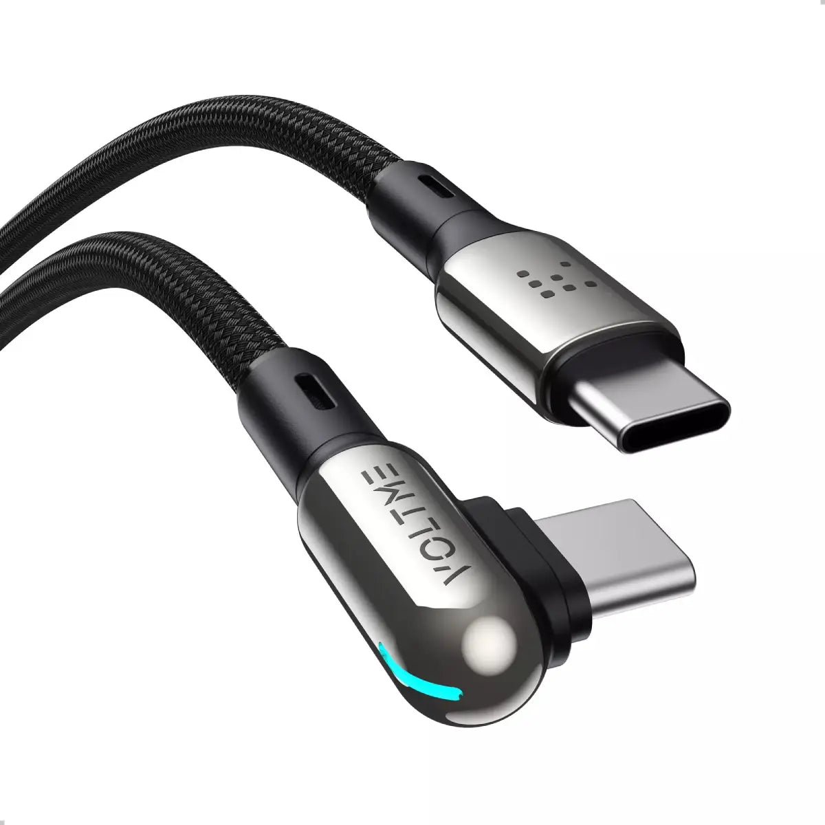 สายชาร์จ Voltme C2069 POWERLINK STARK USB-C TO USB-C BLACK 1.2M 60W - SpeedCom