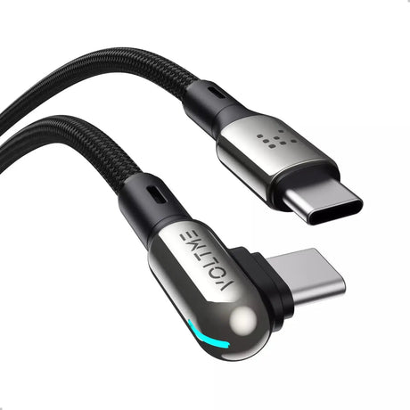 สายชาร์จ Voltme C2069 POWERLINK STARK USB-C TO USB-C BLACK 1.2M 60W - SpeedCom