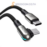สายชาร์จ Voltme C2069 POWERLINK STARK USB-C TO USB-C BLACK 1.2M 60W - SpeedCom
