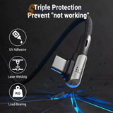 สายชาร์จ Voltme C2069 POWERLINK STARK USB-C TO USB-C BLACK 1.2M 60W - SpeedCom