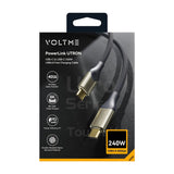 สายชาร์จ Voltme Innovation Powerlink UTRON USB-C To USB-C 240W C2199 - SpeedCom