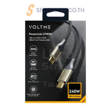 สายชาร์จ Voltme Innovation Powerlink UTRON USB-C To USB-C 240W C2199 - SpeedCom