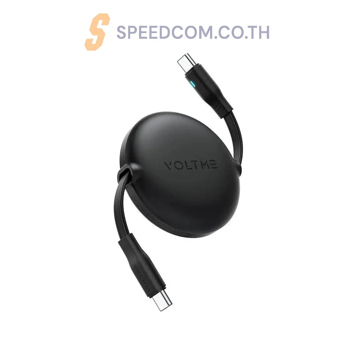 สายชาร์จ Voltme Powerlink YOYO Retractable USB-C TO USB-C 100W - SpeedCom