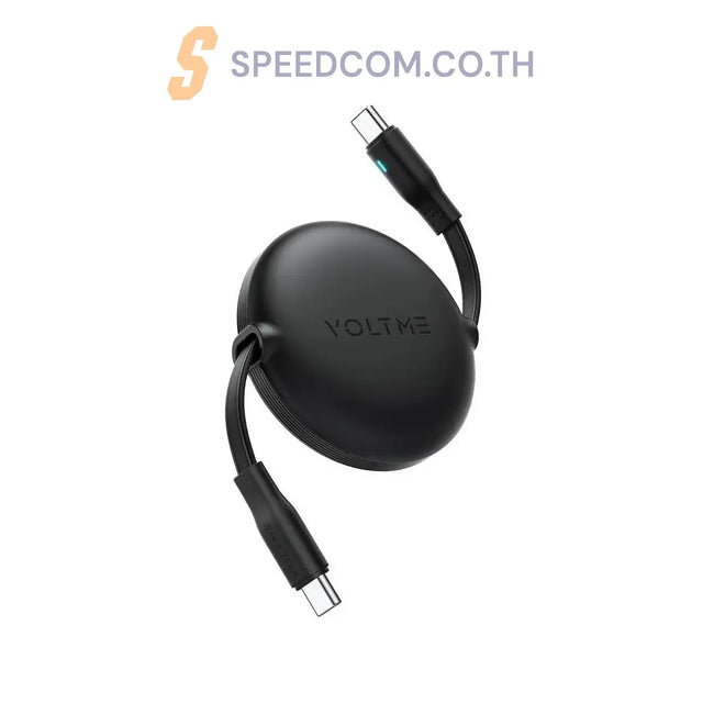 สายชาร์จ Voltme Powerlink YOYO Retractable USB-C TO USB-C 100W - SpeedCom