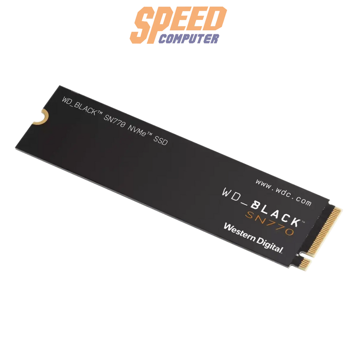 เอสเอสดี WD BLACK SN770 1TB PCIe Gen 4x4/NVMe M.2 2280 WDS100T3X0E - SpeedCom