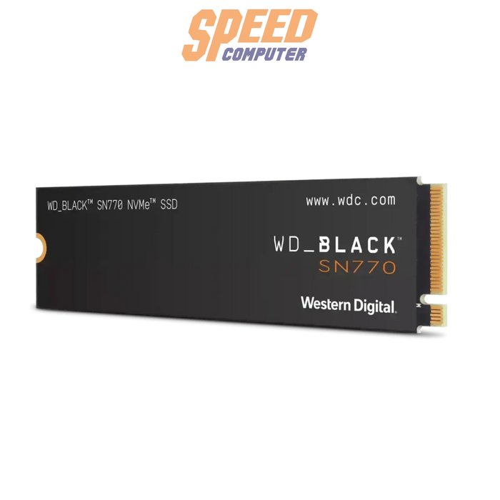 เอสเอสดี WD BLACK SN770 1TB PCIe Gen 4x4/NVMe M.2 2280 WDS100T3X0E - SpeedCom