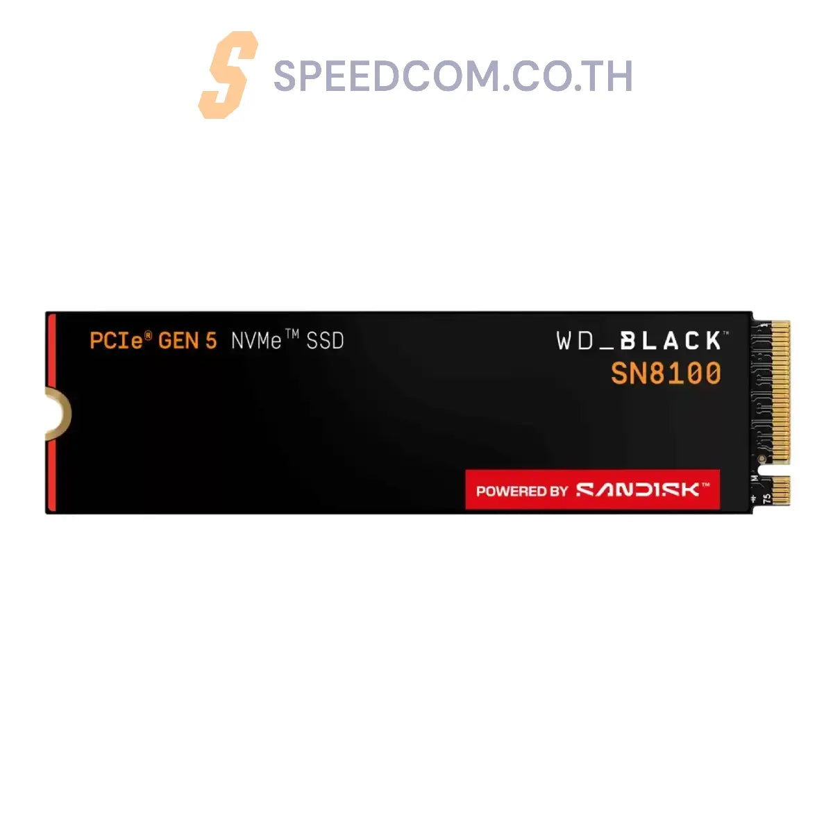 เอสเอสดี WD BLACK SN8100 NVMe SSD 2 TB M.2 2280 WDS200T1X0M