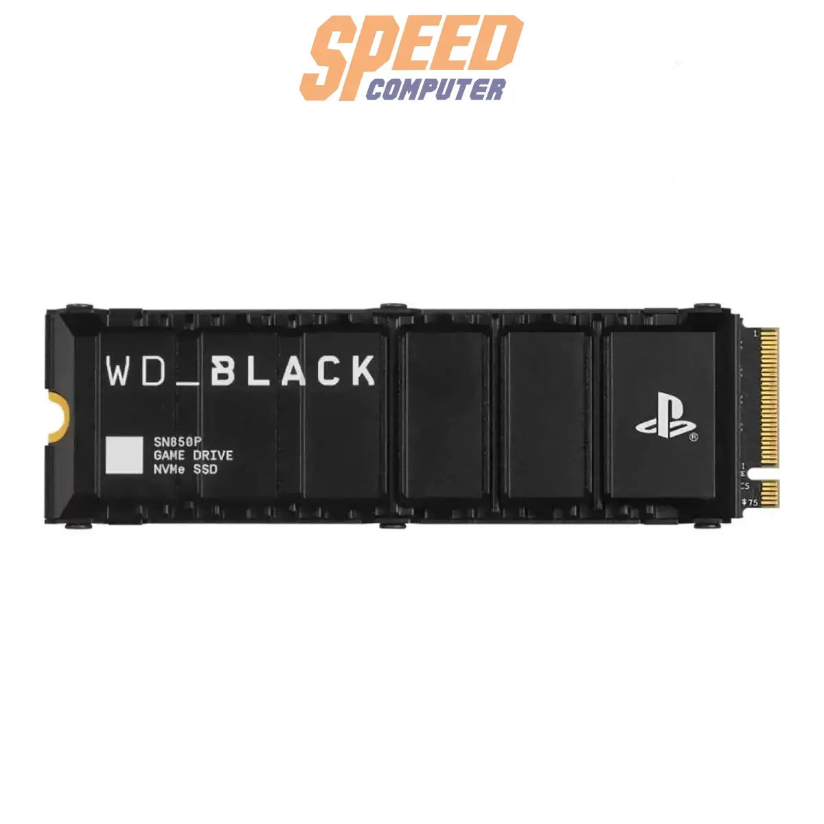 เอสเอสดี WD BLACK SN850P NVMe SSD สำหรับเครื่องเล่นเกม PS5 - SpeedCom