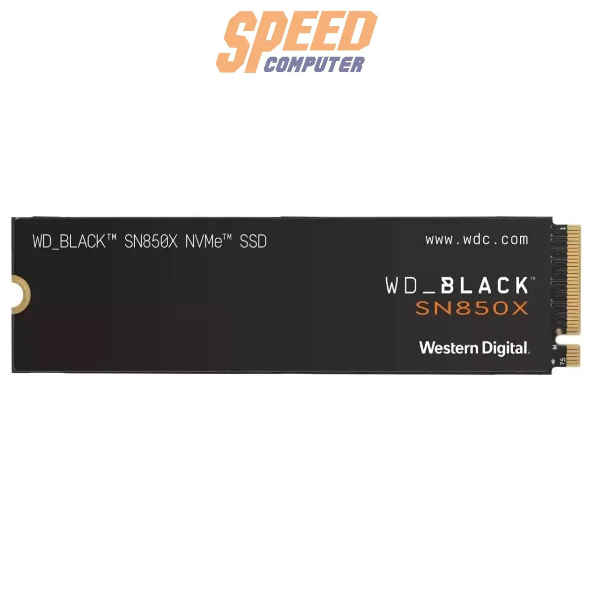 เอสเอสดี WD BLACK SN850X 4TB PCIe 4x4/NVMe M.2 2280 WDS400T2X0E - SpeedCom