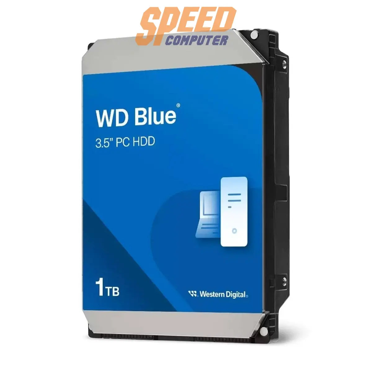 ฮาร์ดดิสก์ WD CAVIAR BLUE 1TB SATA 3.5" 7200 RPM WD10EZEX - SpeedCom
