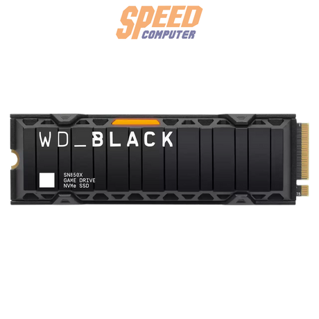 เอสเอสดี WD SSD BLACK SN850X 1TB M.2 NVMe Gen4 - READ 7300 : WRITE 6300 *Heatsink*/5YSpeedCom