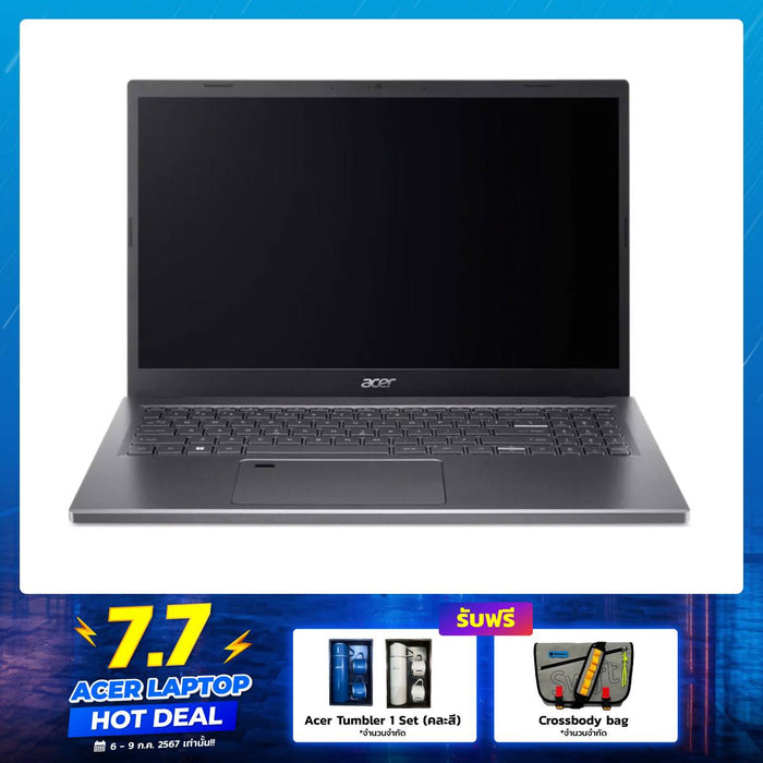 โน๊ตบุ๊ค Acer Aspire 5 A515-58M-5262 i5 Gen13 สีเทา (Steel Gray)