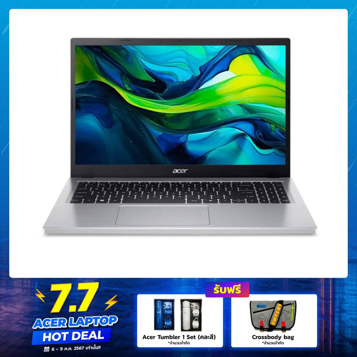Notebook Acer Aspire Go AG15-31P-30EJ i3-N305 Pure Silver