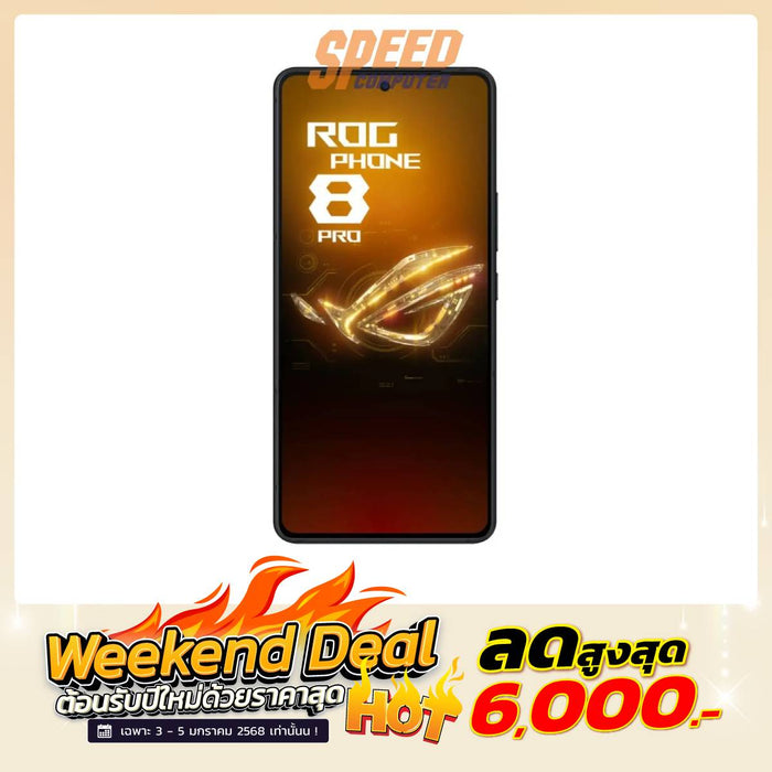 สมาร์ทโฟน Asus ROG8 AI2401-5B035WW สีดำ (Phantom Black)