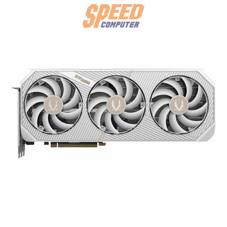 การ์ดจอ ZOTAC GeForce RTX 5090 Gaming Solid OC 32GB GDDR7 White EditionSpeedCom