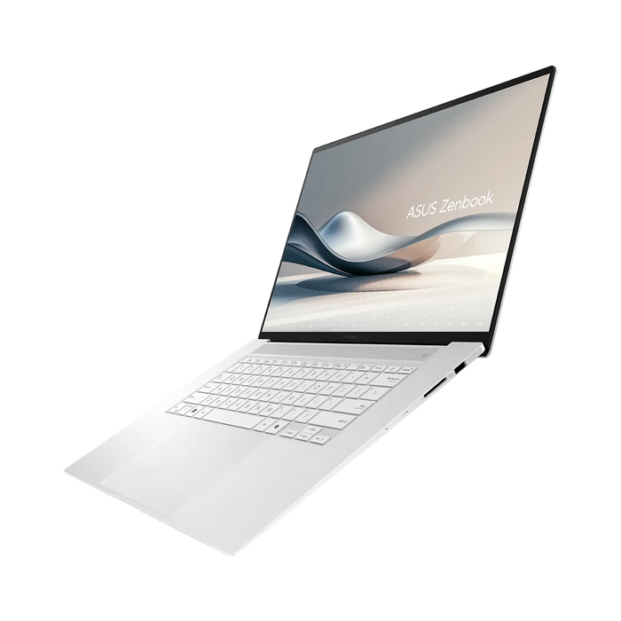 โน๊ตบุ๊ค Asus Zenbook S 16 OLED UM5606WA-RK917WF Ryzen AI 9 สีขาว (Scandinavian White)