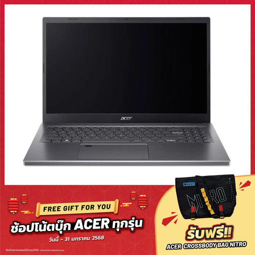 โน๊ตบุ๊ค Acer Aspire 5 A515 - 58M - 5262 i5 Gen13 สีเทา (Steel Gray) - SpeedCom