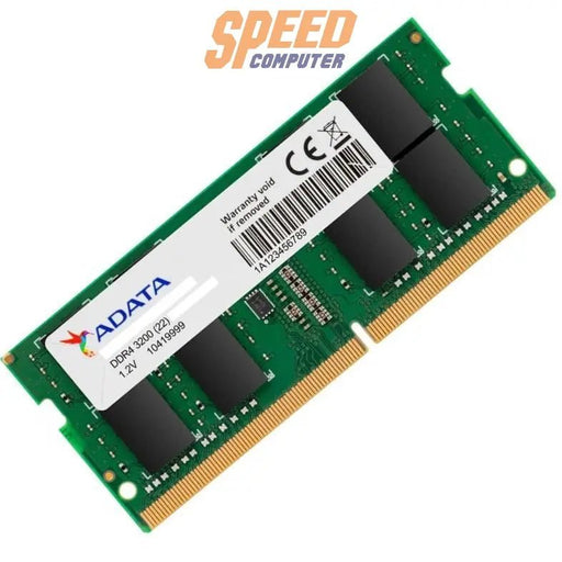 หน่วยความจำ แรม โน๊ตบุ๊ค ADATA 32GB DDR4 BUS 3200 AD4S320032G22 - SGN - SpeedCom