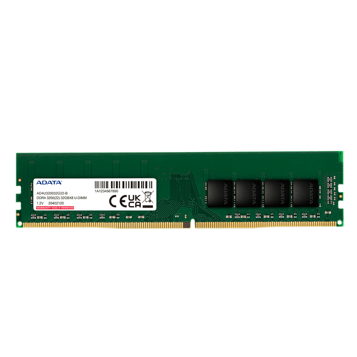 หน่วยความจำ แรม โน๊ตบุ๊ค ADATA 8GB DDR4 BUS 3200 AD4U32008G22-SGN - SpeedCom