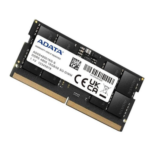 หน่วยความจำ แรม โน๊ตบุ๊ค ADATA 8GB DDR5 BUS 4800 AD5S48008G-S - SpeedCom