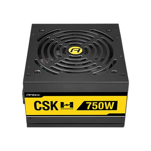 อุปกรณ์จ่ายไฟ Antec CUPRUM STRIKE CSK 750W 80 PLUS BRONZE ATX ANTEC-CSK750H-750W สีดำ - SpeedCom