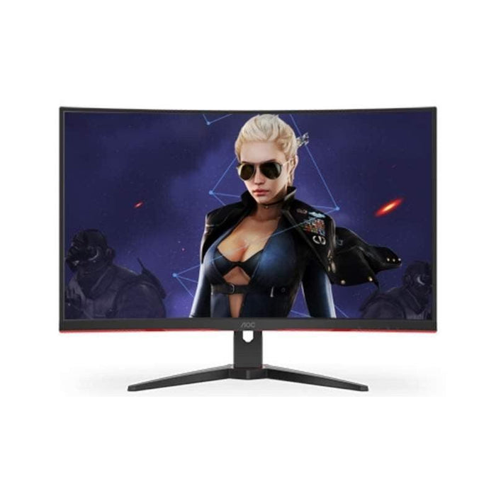 จอมอนิเตอร์ AOC-C32G2ZE/67 31.5" VA Curved 240Hz สีดำ - SpeedCom