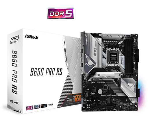 เมนบอร์ด ASROCK B650 PRO RS DDR5 AM5 ATX - SpeedCom