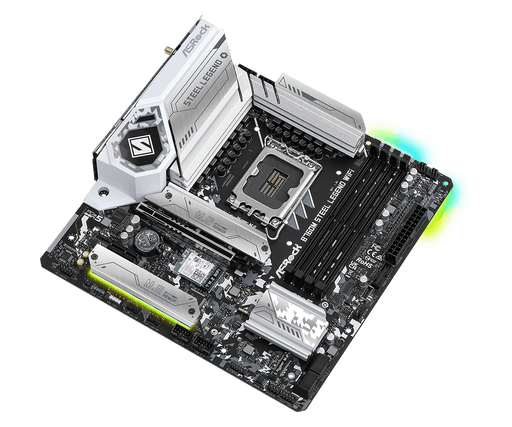 เมนบอร์ด ASROCK B760M STEEL LEGEND WIFI DDR5 LGA1700 Micro ATX - SpeedCom