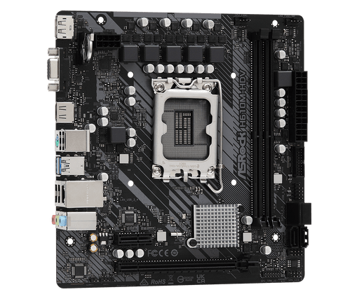 เมนบอร์ด ASROCK H610M-HDV DDR4 LGA1700 Micro ATX - SpeedCom