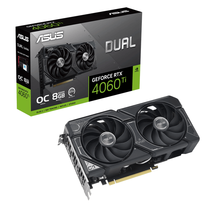 การ์ดจอ Asus GeForce RTX 4060TI DUAL O8GB GDDR6 - SpeedCom