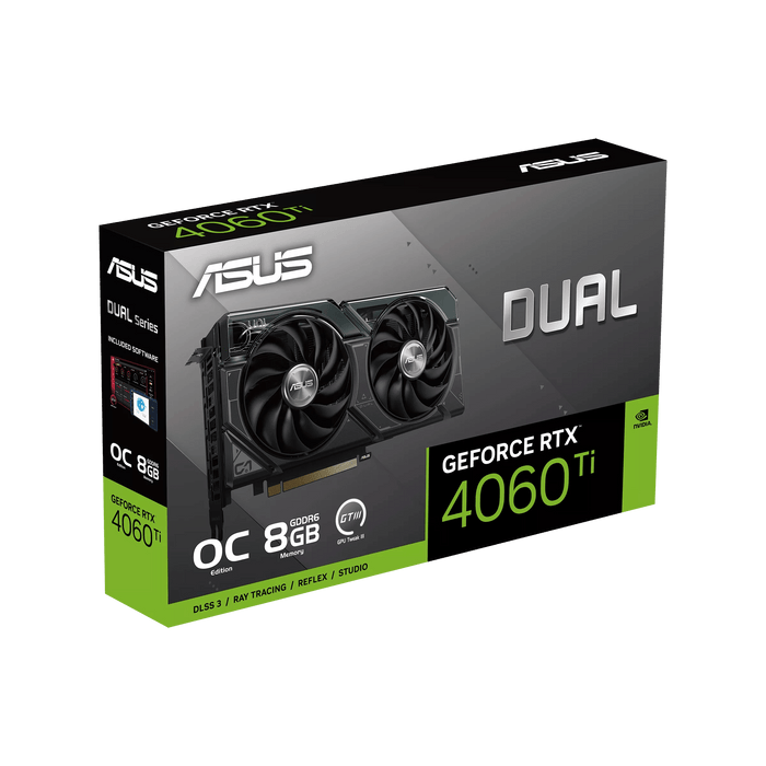 การ์ดจอ Asus GeForce RTX 4060TI DUAL O8GB GDDR6 - SpeedCom