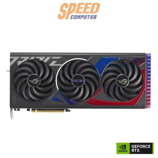 การ์ดจอ Asus GeForce RTX 4070 SUPER ROG STRIX OC 12GB GDDR6X สีดำ - SpeedCom