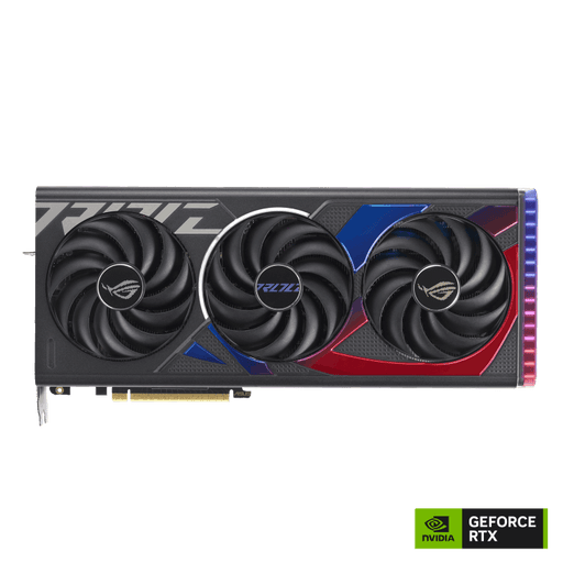 การ์ดจอ Asus GeForce RTX 4070 SUPER ROG STRIX OC 12GB GDDR6X สีดำ - SpeedCom