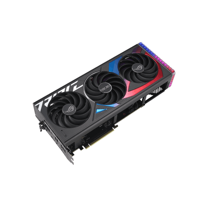 การ์ดจอ Asus GeForce RTX 4070 SUPER ROG STRIX OC 12GB GDDR6X สีดำ - SpeedCom