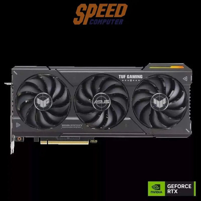 การ์ดจอ Asus GeForce RTX 4070 TUF GAMING OC 12GB GDDR6X สีดำ - SpeedCom