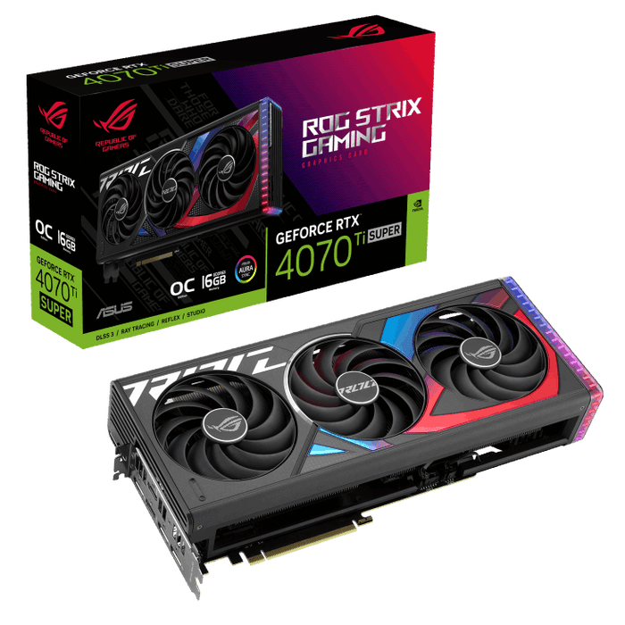 การ์ดจอ Asus GeForce RTX 4070TI ROG STRIX 16GB GDDR6X - SpeedCom