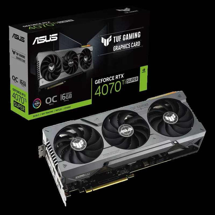 การ์ดจอ Asus GeForce RTX 4070Ti SUPER TUF GAMING OC 12GB GDDR6X - SpeedCom