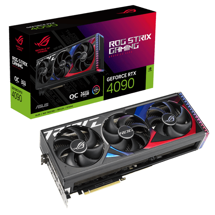 การ์ดจอ Asus GeForce RTX 4090 ROG STRIX O24GB GDDR6X - SpeedCom