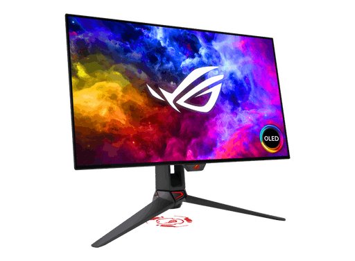 จอมอนิเตอร์ Asus PG27AQDM 26.5" OLED สีดำ - SpeedCom