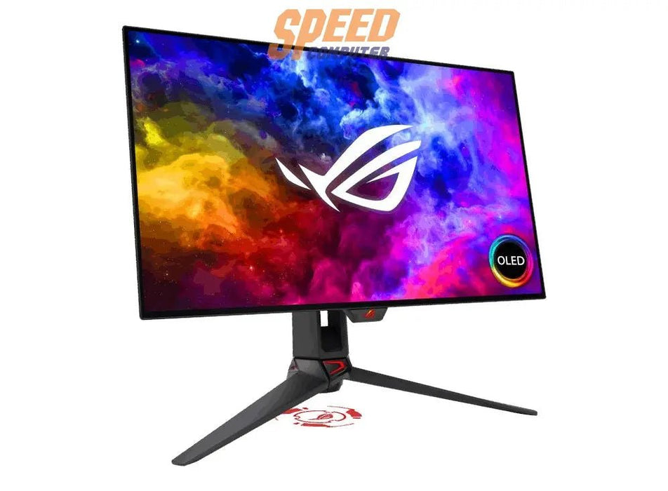 จอมอนิเตอร์ Asus PG27AQDM 26.5" OLED 240Hz สีดำ - SpeedCom