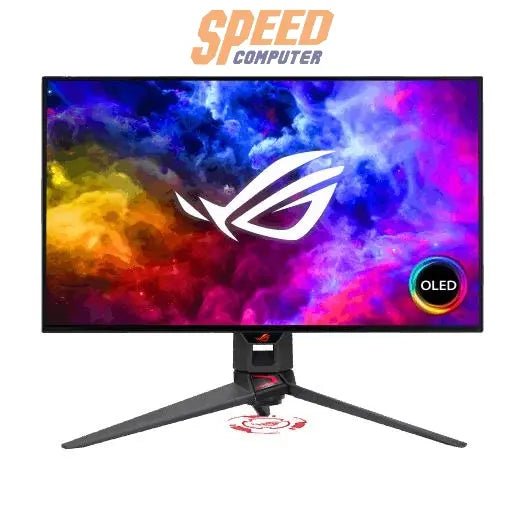 จอมอนิเตอร์ Asus PG27AQDM 26.5" OLED 240Hz สีดำ - SpeedCom