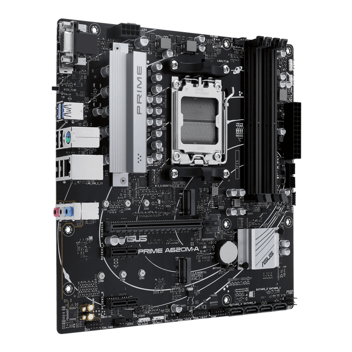 เมนบอร์ด Asus PRIME A620M-A DDR5 AM5 Micro ATX - SpeedCom