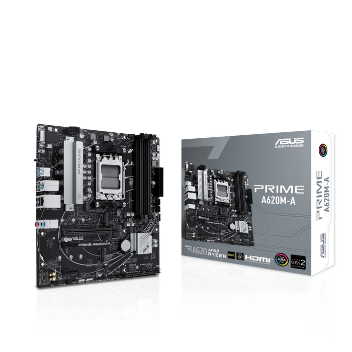 เมนบอร์ด Asus PRIME A620M-A DDR5 AM5 Micro ATX - SpeedCom