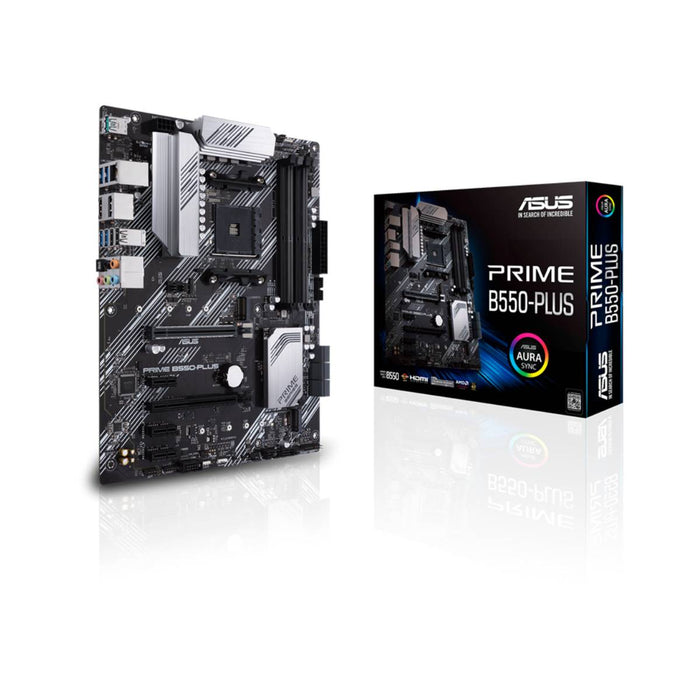 เมนบอร์ด Asus PRIME B550 PLUS DDR4 AM4 ATX - SpeedCom