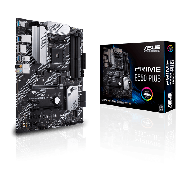 เมนบอร์ด Asus PRIME B550 PLUS DDR4 AM4 ATX - SpeedCom