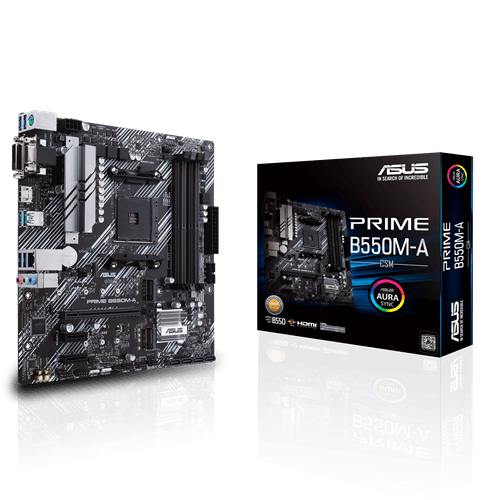 เมนบอร์ด Asus PRIME B550M - A/CSM - SpeedCom