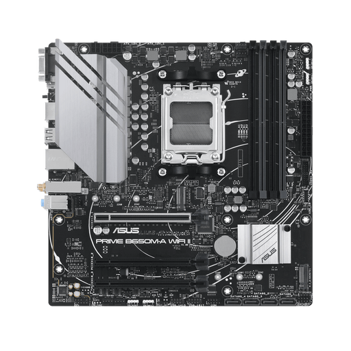 เมนบอร์ด Asus PRIME B650M-A II WIFI DDR5 AM5 Micro ATX - SpeedCom